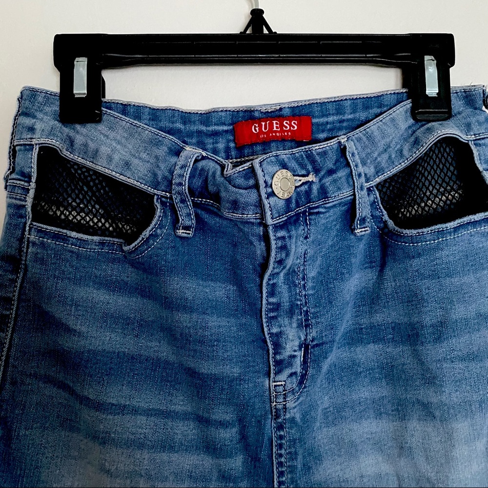 Guess High Waisted Skinny Jeans